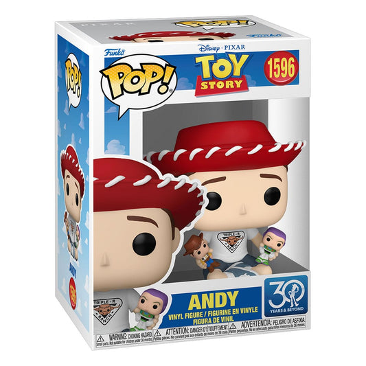 Toy Story POP! Disney Vinyl Figuren Andy (30th Anniversary) 9 cm - Smalltinytoystore