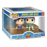 Toy Story POP Moment Vinyl Figuren Woody and Buzz (30th Anniversary) 9 cm - Smalltinytoystore