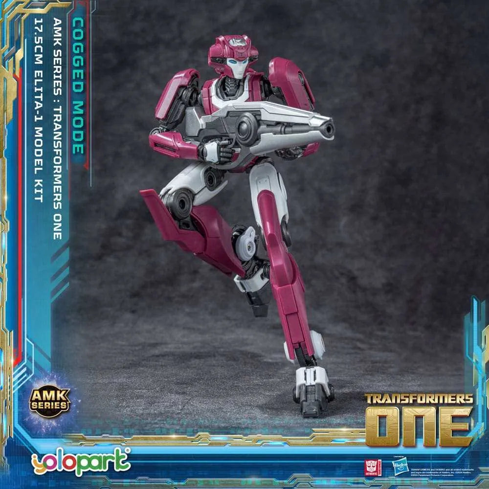 Transformers 8 AMK Series Plastic Model Kit Elita-1 20 cm - Smalltinytoystore