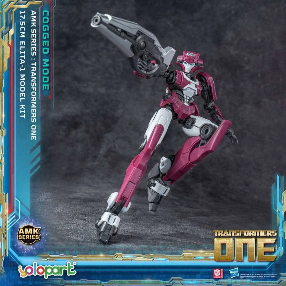 Transformers 8 AMK Series Plastic Model Kit Elita-1 20 cm - Smalltinytoystore