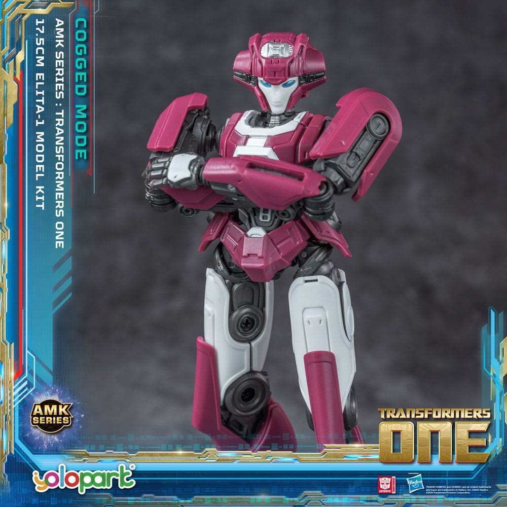 Transformers 8 AMK Series Plastic Model Kit Elita-1 20 cm - Smalltinytoystore