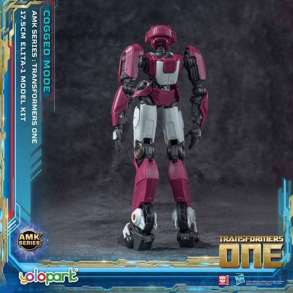 Transformers 8 AMK Series Plastic Model Kit Elita-1 20 cm - Smalltinytoystore