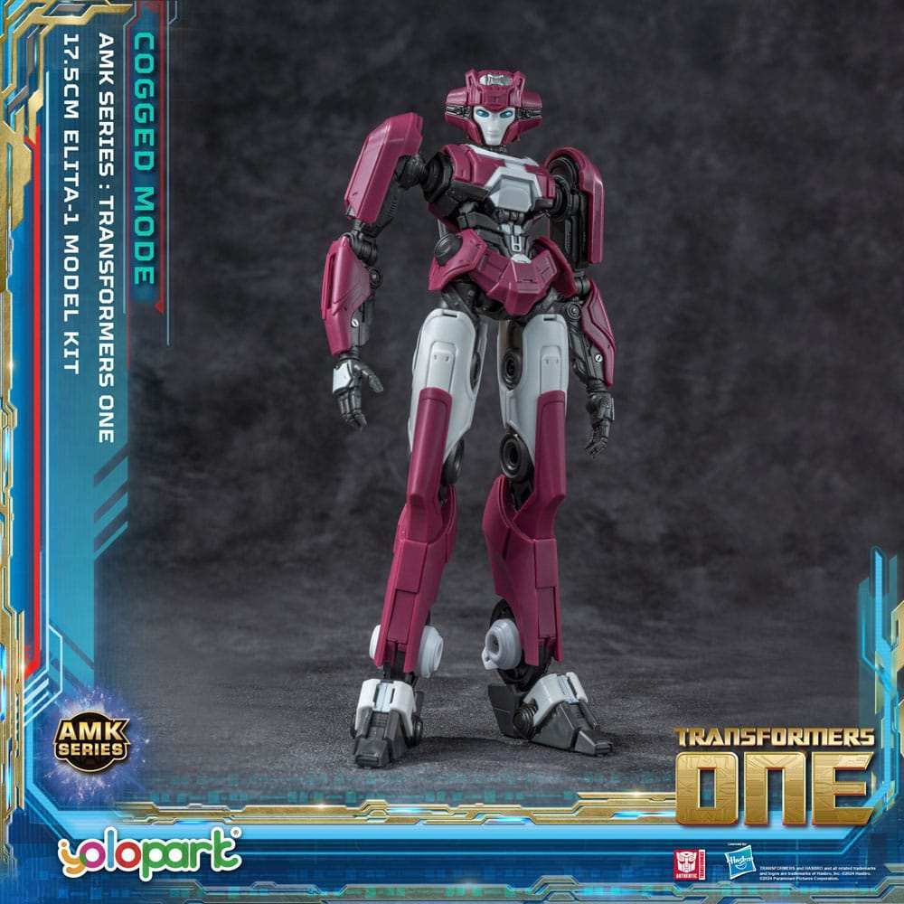 Transformers 8 AMK Series Plastic Model Kit Elita-1 20 cm - Smalltinytoystore