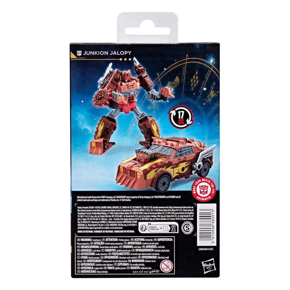 Transformers Age of the Primes Deluxe Class Actionfigur Junkion Jalopy 14 cm
