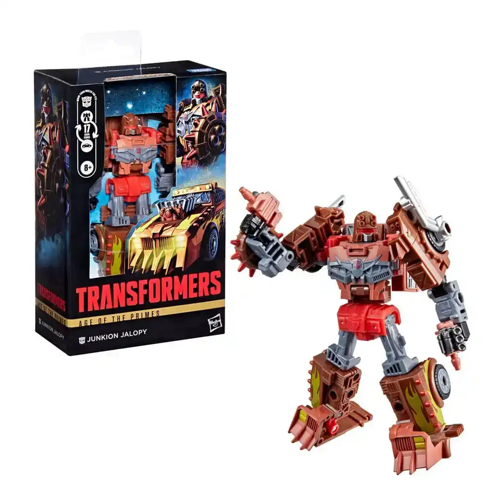 Transformers Age of the Primes Deluxe Class Actionfigur Junkion Jalopy 14 cm