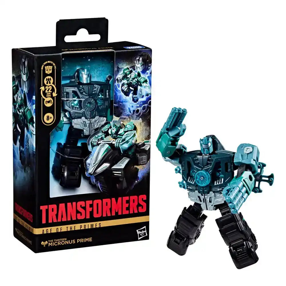 Transformers Age of the Primes Deluxe Class Actionfigur The Thirteen: Micronus Prime 14 cm - Smalltinytoystore