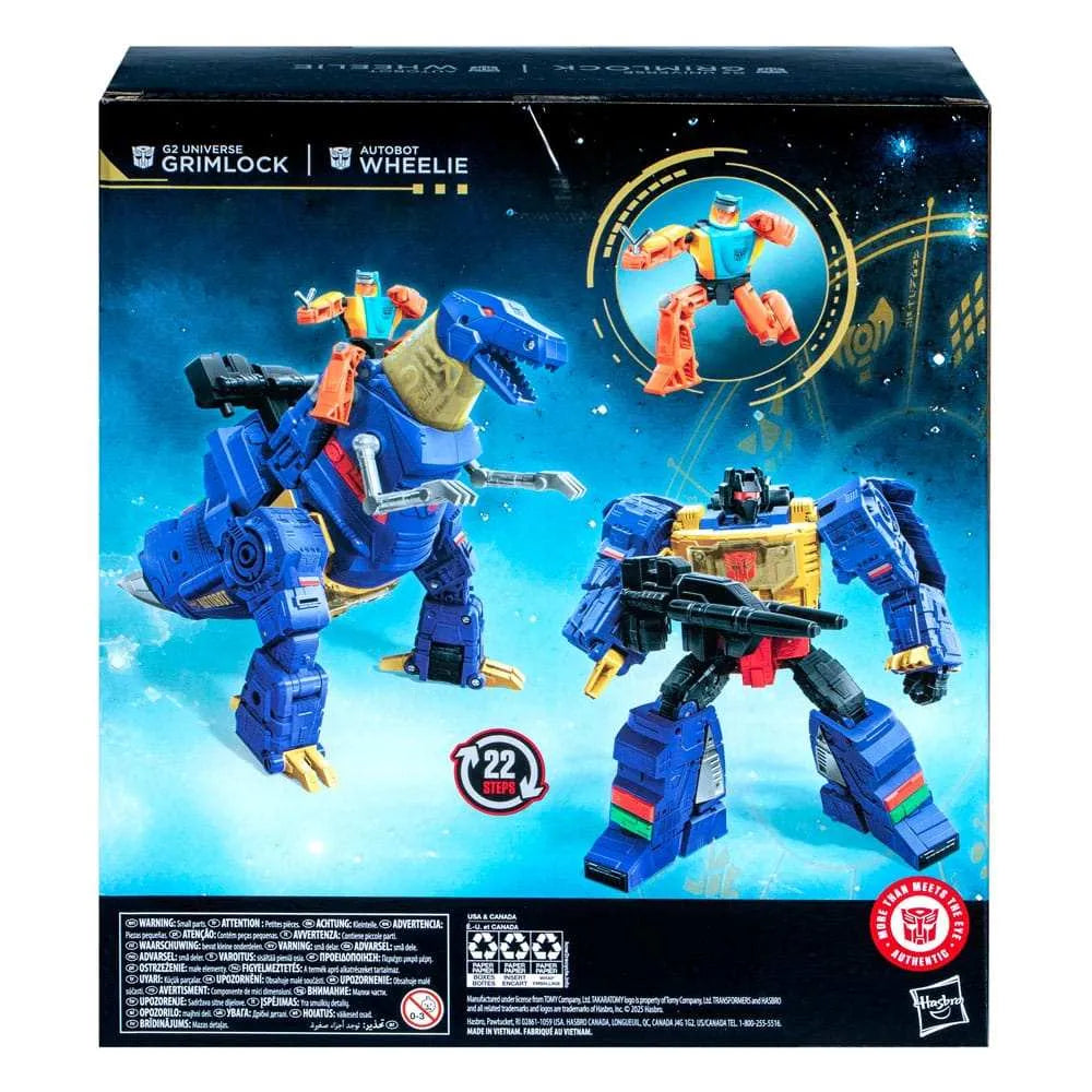 Transformers Age of the Primes Leader Class Actionfigur G2 Universe Grimlock 19 cm - Smalltinytoystore