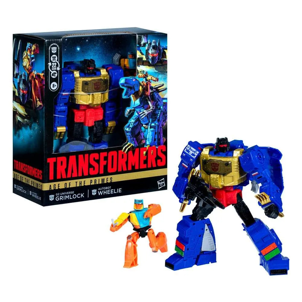 Transformers Age of the Primes Leader Class Actionfigur G2 Universe Grimlock 19 cm - Smalltinytoystore