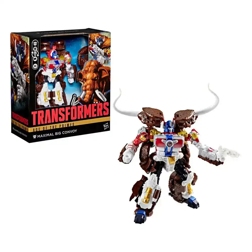 Transformers Age of the Primes Leader Class Actionfigur Maximal Big Convoy 19 cm