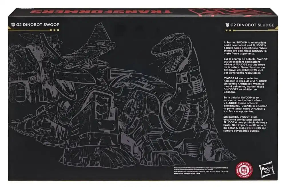 Transformers Age of the Primes Leader Class Actionfiguren 2er-Pack G2 G2 Dinobot Swoop &amp; G2 Dinobot Sludge 19 cm