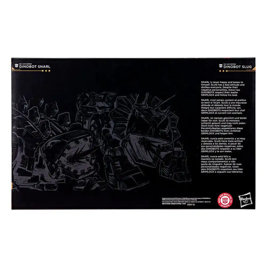 Transformers Age of the Primes Leader Class Actionfiguren 2er-Pack G2 Universe Dinobots Snarl & Slug 19 cm - Smalltinytoystore