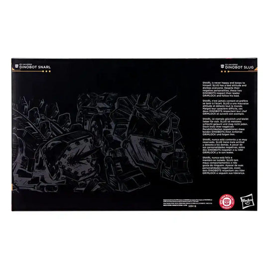 Transformers Age of the Primes Leader Class Actionfiguren 2er-Pack G2 Universe Dinobots Snarl & Slug 19 cm - Smalltinytoystore