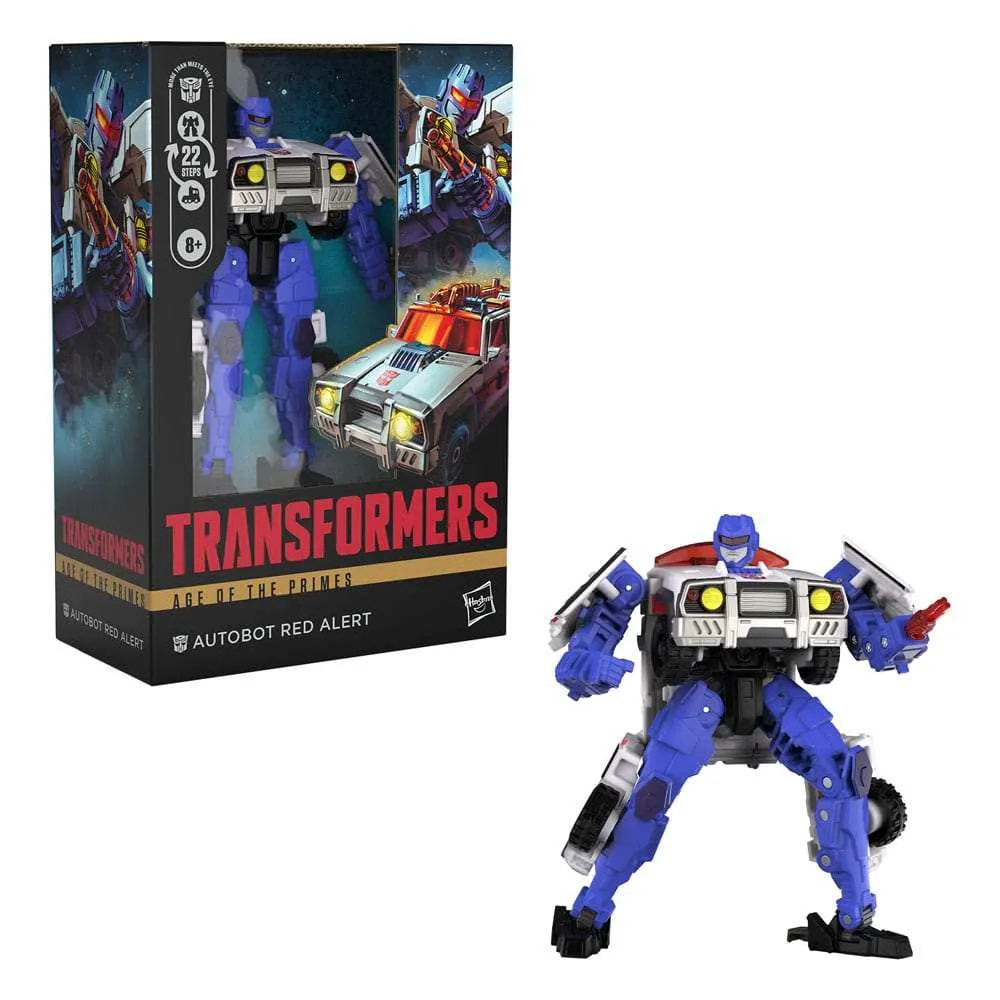 Transformers Age of the Primes Voyager Class Actionfigur The Thirteen Autobot Red Alert 18 cm - Smalltinytoystore
