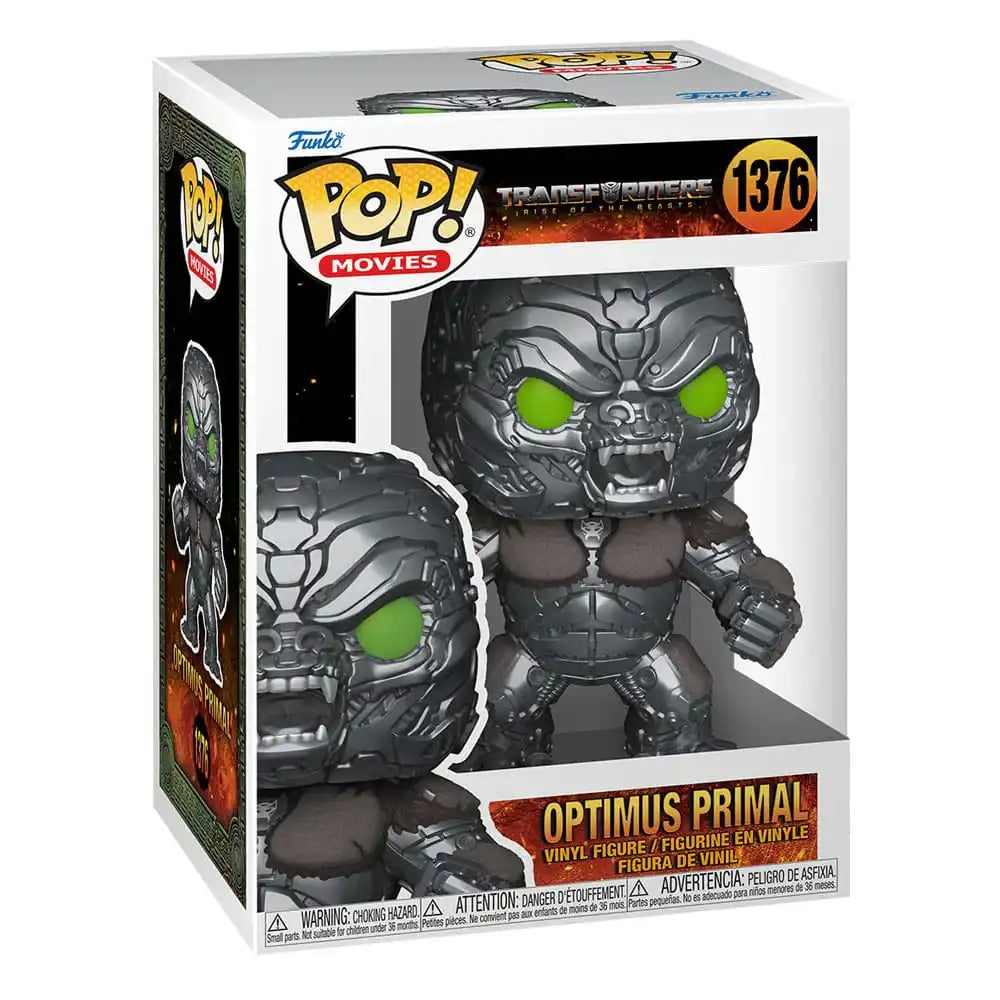Transformers: Aufstieg der Bestien POP! Movies Vinyl Figur Optimus Primal 9 cm - Smalltinytoystore
