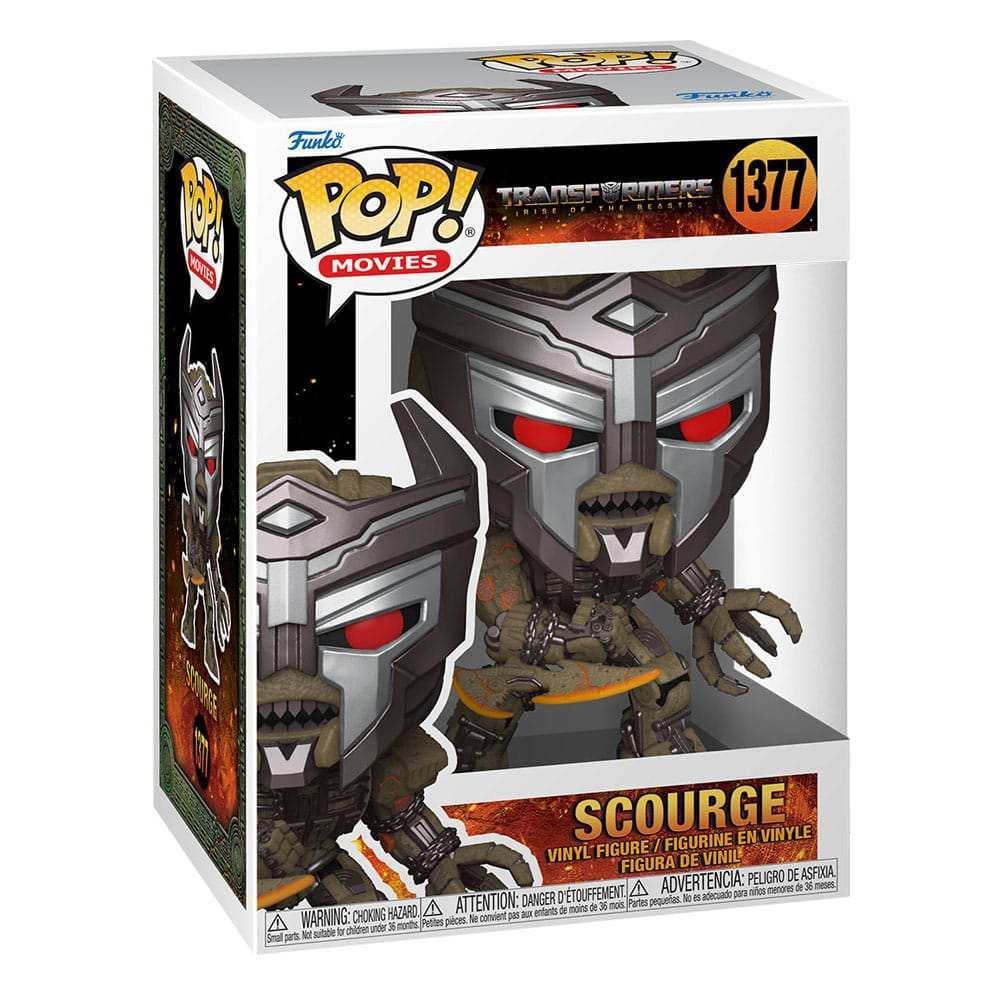 Transformers: Aufstieg der Bestien POP! Movies Vinyl Figur Scourge 9 cm - Smalltinytoystore