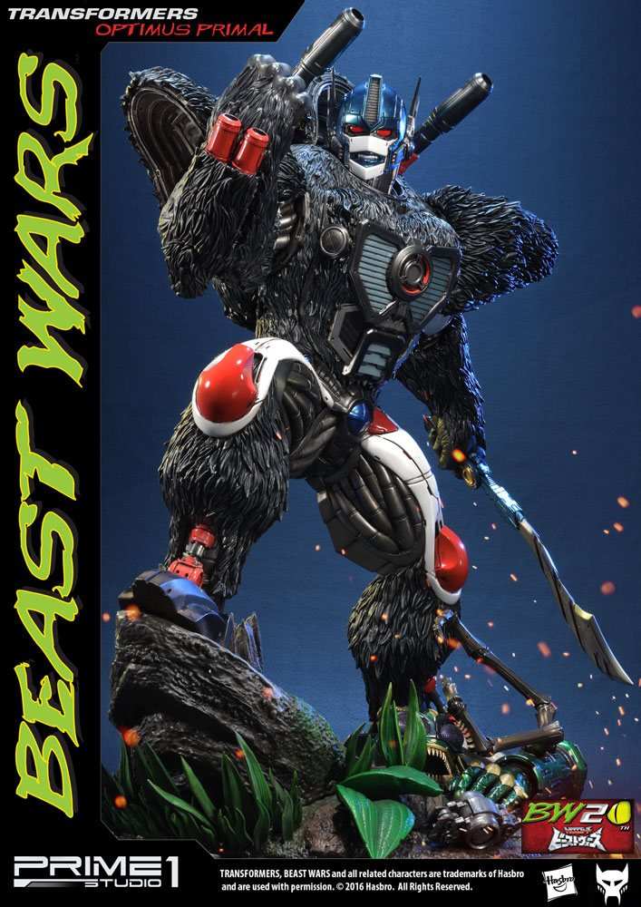 Transformers Beast Wars 1/3 Statuen Optimus Primal & Optimus Primal Exclusive 63 cm Sortiment (3) - Smalltinytoystore