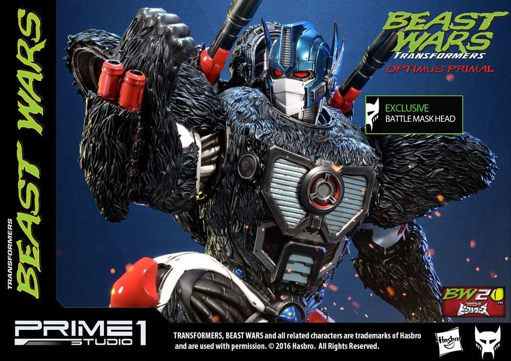 Transformers Beast Wars 1/3 Statuen Optimus Primal & Optimus Primal Exclusive 63 cm Sortiment (3) - Smalltinytoystore