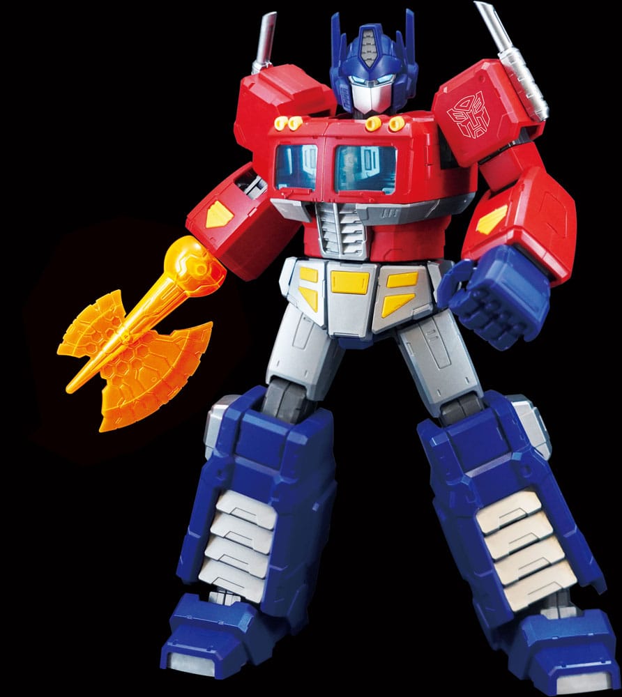 Transformers Blokees Plastic Model Action Edition 01 G1 Optimus Prime - Beschädigte Verpackung - Smalltinytoystore