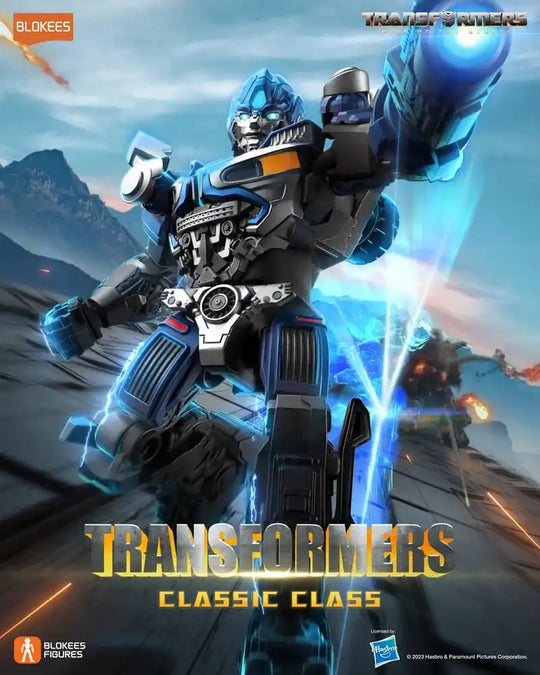 Transformers Blokees Plastic Model Classic Class 06 Mirage - Smalltinytoystore
