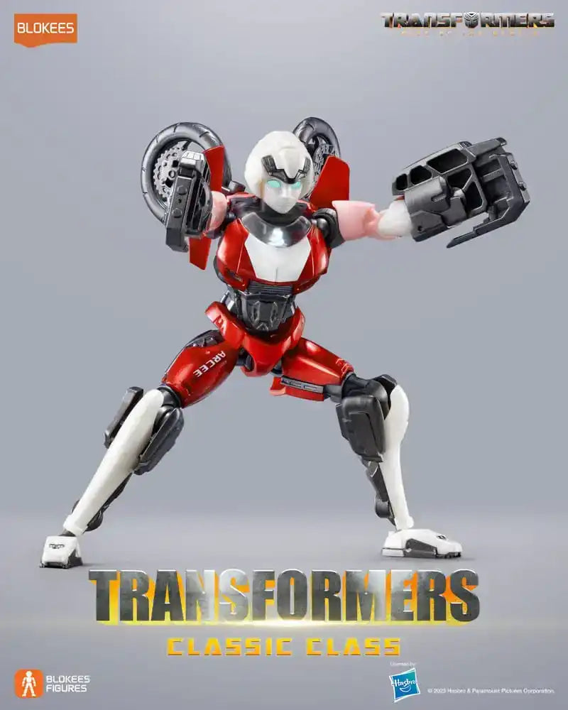 Transformers Blokees Plastic Model Classic Class 07 Arcee - Smalltinytoystore