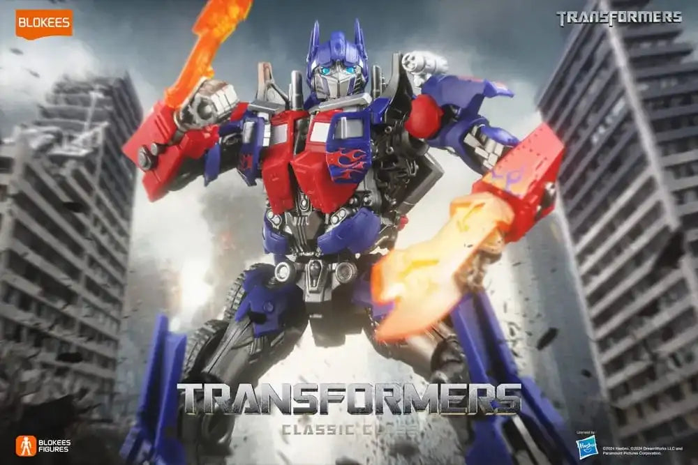 Transformers Blokees Plastic Model Classic Class 09 Optimus Prime - Smalltinytoystore