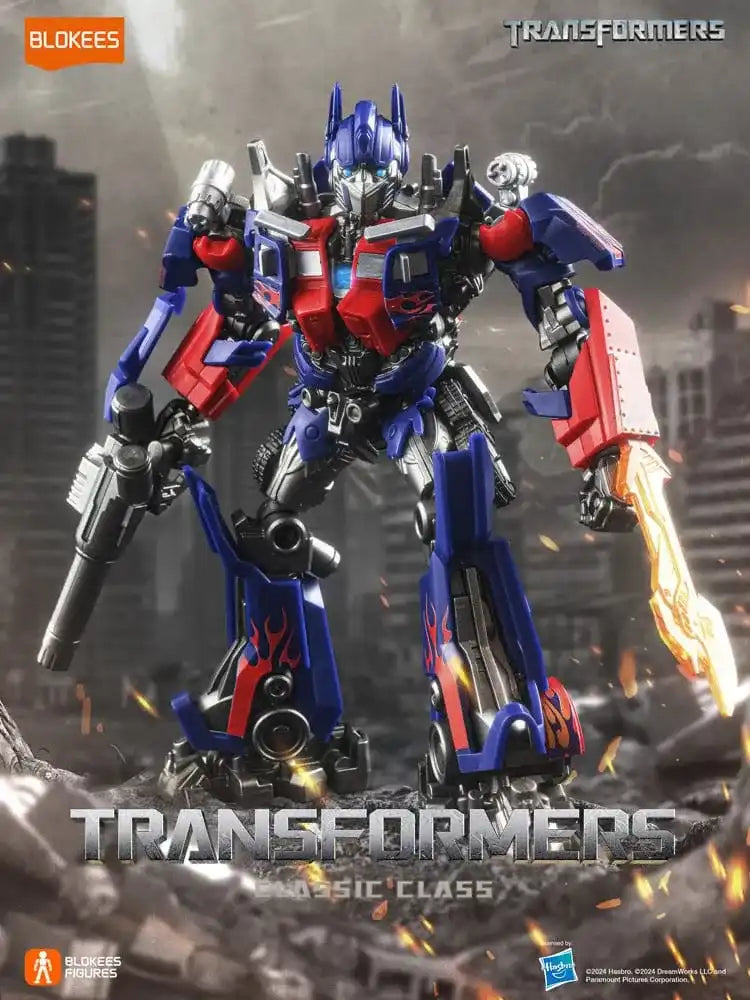 Transformers Blokees Plastic Model Classic Class 09 Optimus Prime - Smalltinytoystore
