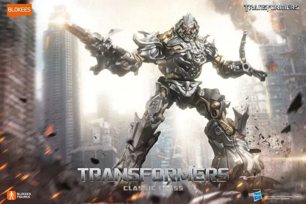 Transformers Blokees Plastic Model Classic Class 10 Megatron - Smalltinytoystore