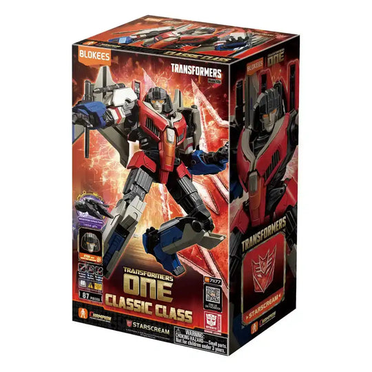 Transformers Blokees Plastic Model Classic Class 16 Starsream - Smalltinytoystore