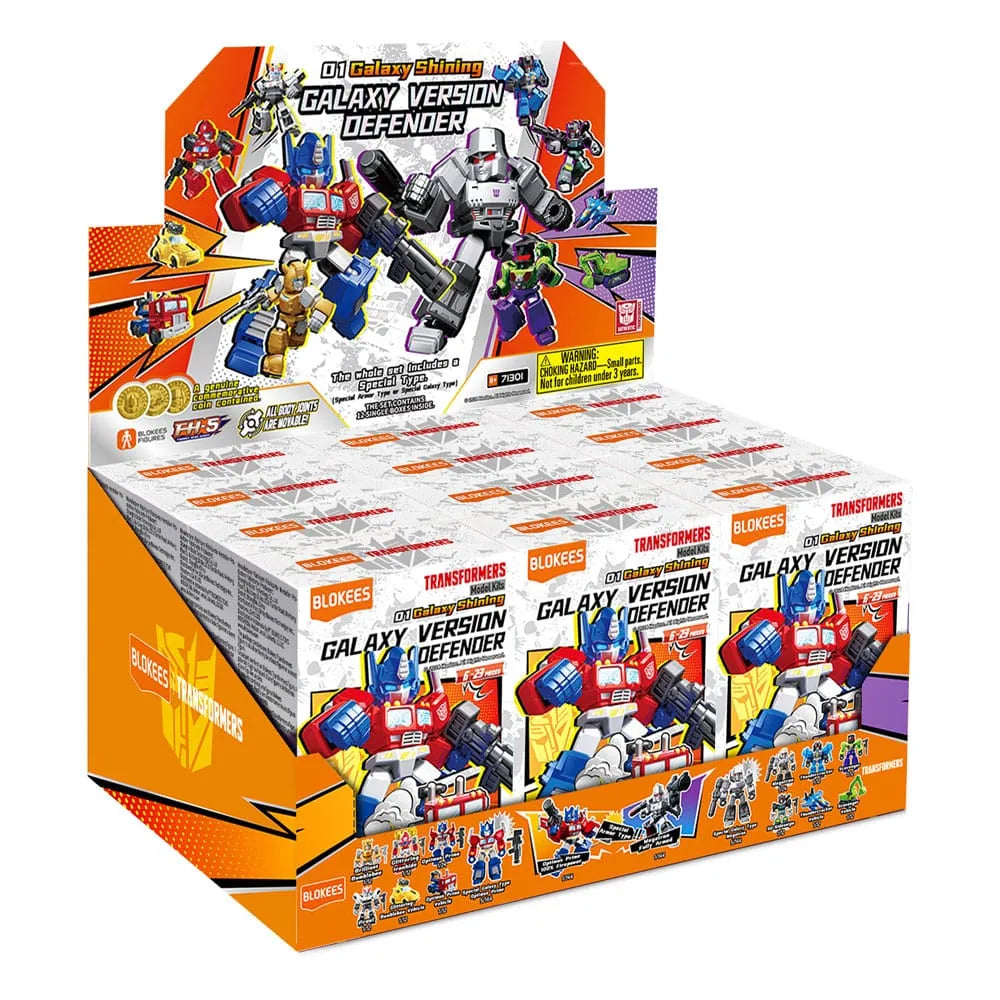 Transformers Blokees Plastic Model Kit Defender Version 01 Sortiment (12) - Smalltinytoystore