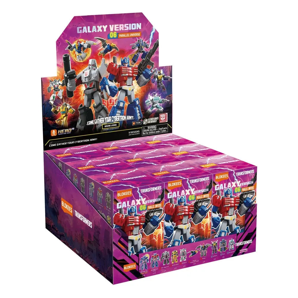 Transformers Blokees Plastic Model Kit Galaxy Version 06 One Sortiment (9) - Smalltinytoystore