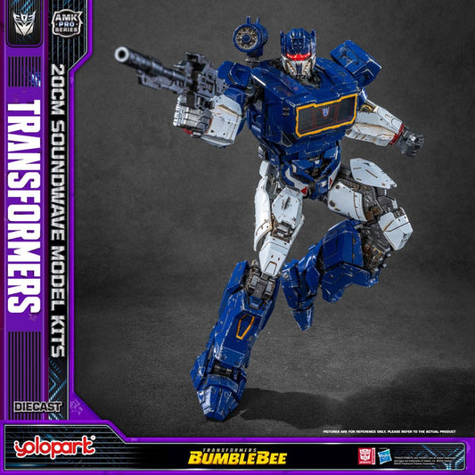 Transformers: Bumblebee AMK Pro Series Plastic Model Kit Soundwave (Oversea Version) 20 cm - Smalltinytoystore
