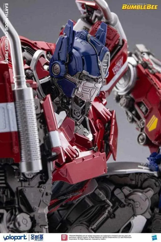 Transformers Bumblebee Plastic Model Kit Earth mode Optimus Prime 30 cm - Smalltinytoystore