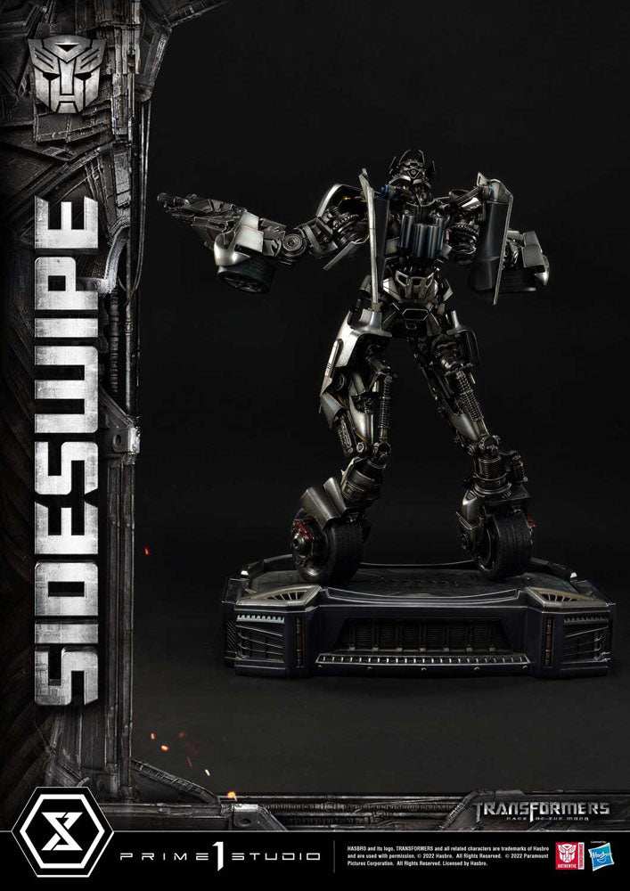 Transformers Dark of the Moon Polystone Statue Sideswipe 57 cm - Smalltinytoystore