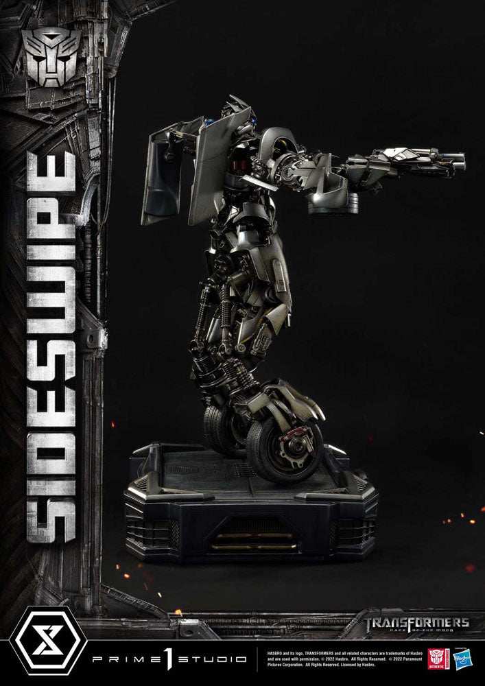 Transformers Dark of the Moon Polystone Statue Sideswipe 57 cm - Smalltinytoystore