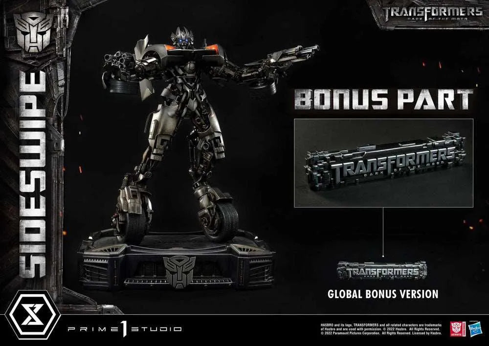Transformers Dark of the Moon Polystone Statue Sideswipe Deluxe Bonus Version 57 cm - Smalltinytoystore