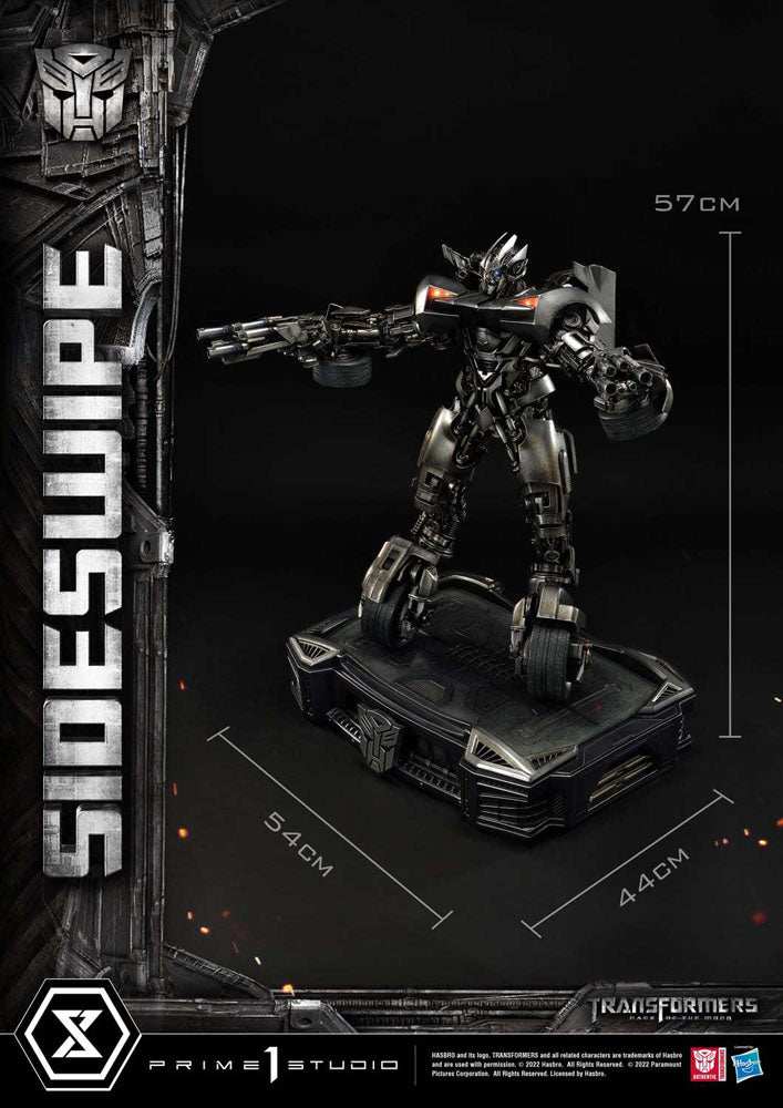 Transformers Dark of the Moon Polystone Statue Sideswipe Deluxe Version 57 cm - Smalltinytoystore