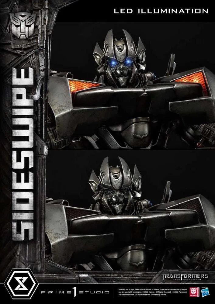 Transformers Dark of the Moon Polystone Statue Sideswipe Deluxe Version 57 cm - Smalltinytoystore
