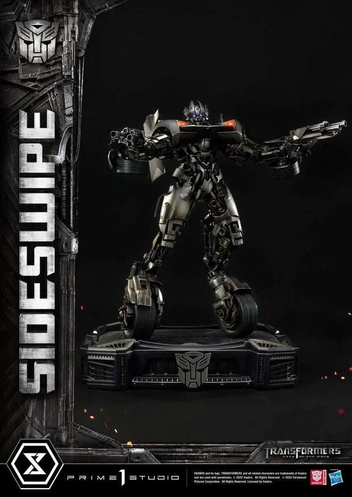 Transformers Dark of the Moon Polystone Statue Sideswipe Deluxe Version 57 cm - Smalltinytoystore