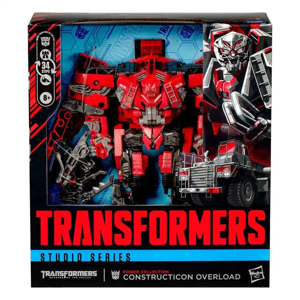 Transformers - Die Rache Studio Series Leader Class Actionfigur Power Collection Constructicon Overload 22 cm - Smalltinytoystore