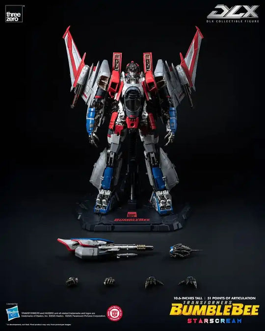 Transformers DLX Actionfigur Starscream Bumblebee 27 cm
