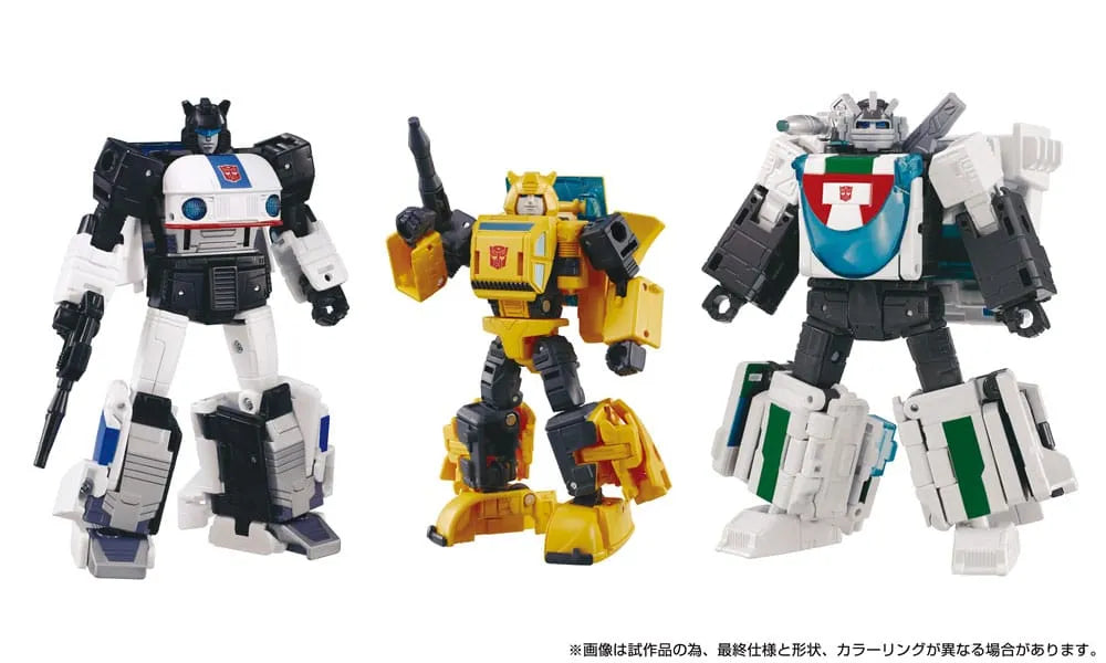 Transformers Dramatic Capture Series Actionfiguren 3er-Pack Cybertron Chase - Smalltinytoystore