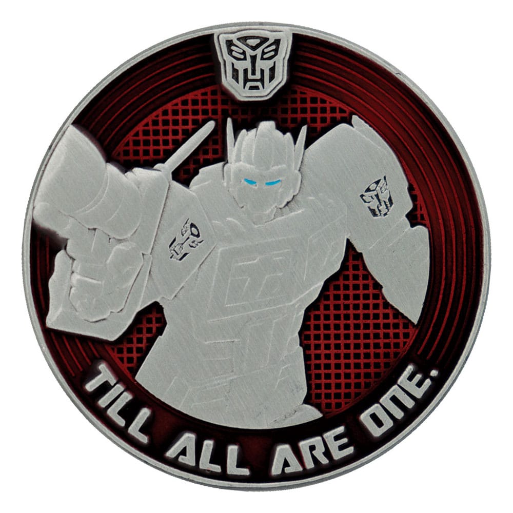 Transformers Generation 1 Sammelmünze G1 Autobots vs Decepticons Limited Edition 4 cm - Smalltinytoystore