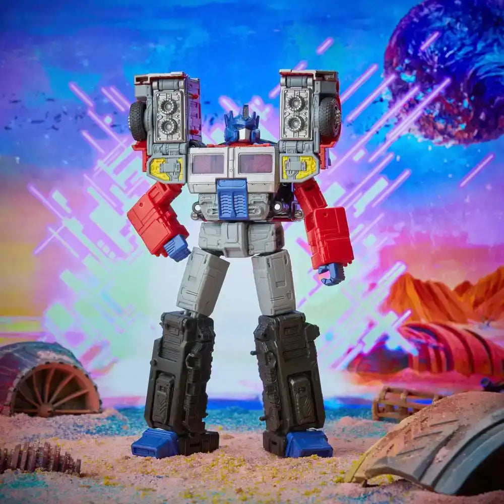 Transformers: Generation 2 Generations Legacy Leader Actionfigur 2022 Laser Optimus Prime 18 cm - Smalltinytoystore