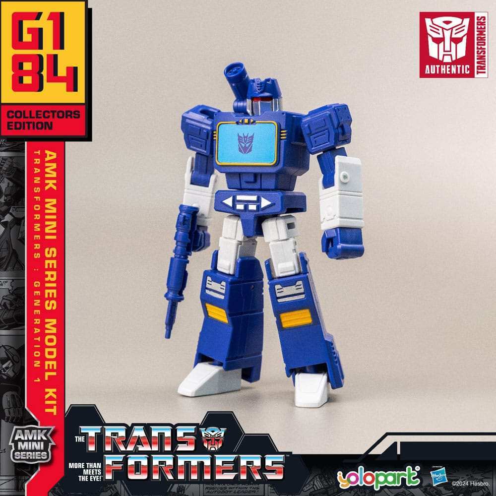 Transformers Generation One AMK Mini Series Plastic Model Kit Soundwave 11 cm - Smalltinytoystore