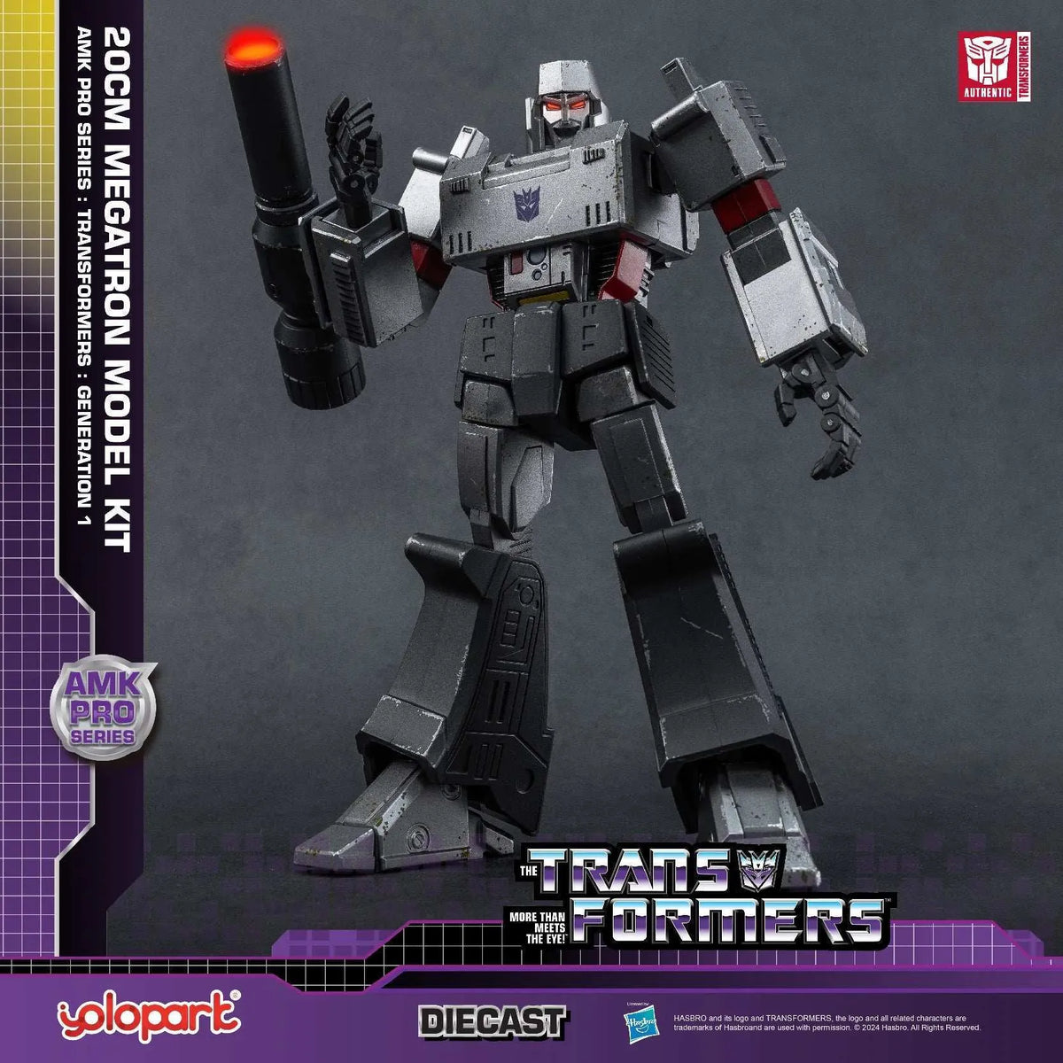 Transformers Generation One AMK Pro Series Plastic Model Kit Megatron 20 cm - Smalltinytoystore