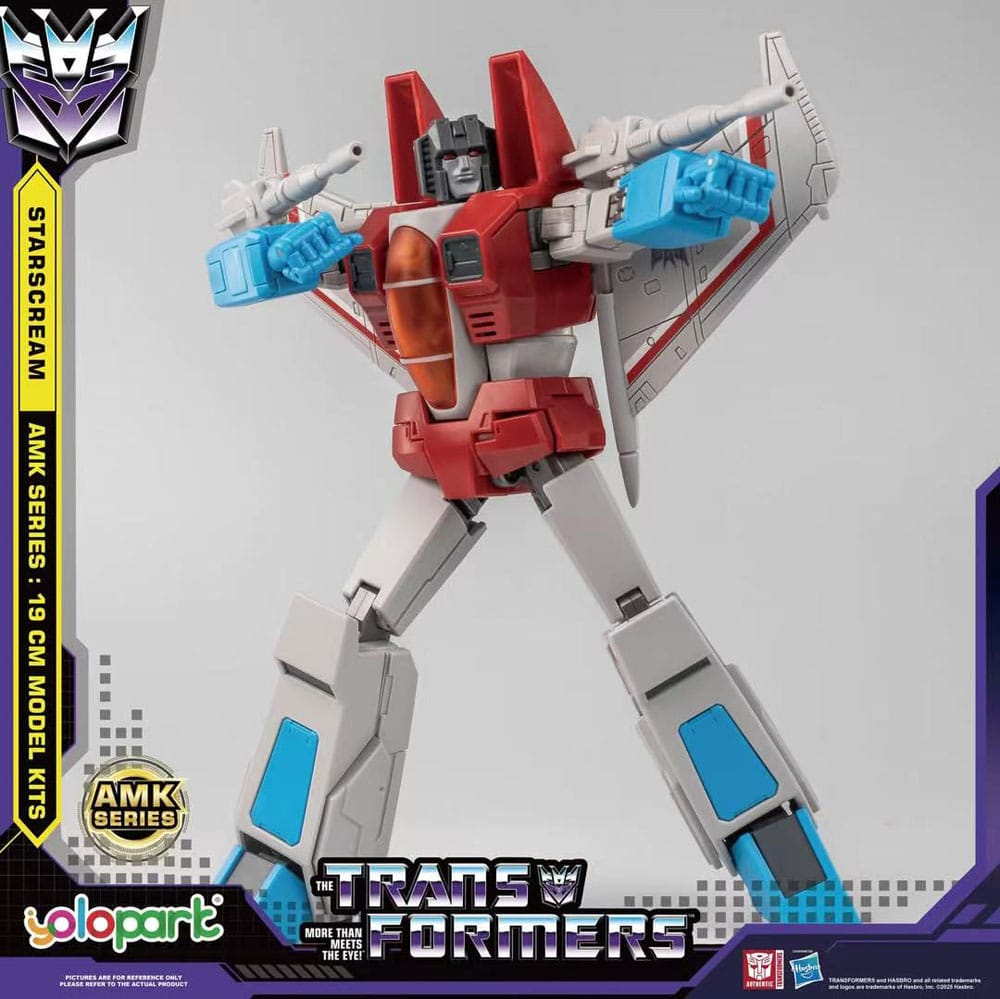 Transformers Generation One AMK Series Plastic Model Kit Starscream 19 cm - Smalltinytoystore