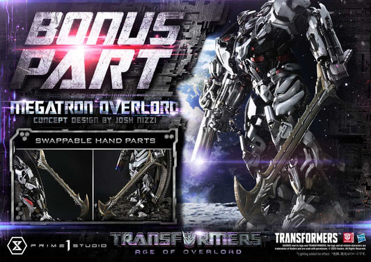 Transformers Generations I Museum Masterline Statue Megatron Overlord (Design by Josh Nizzi) Bonus Version 89 cm - Smalltinytoystore