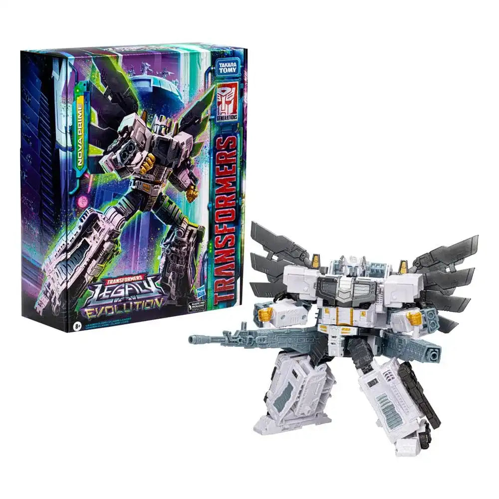 Transformers Generations Legacy Evolution Leader Class Actionfigur Nova Prime 18 cm - Smalltinytoystore