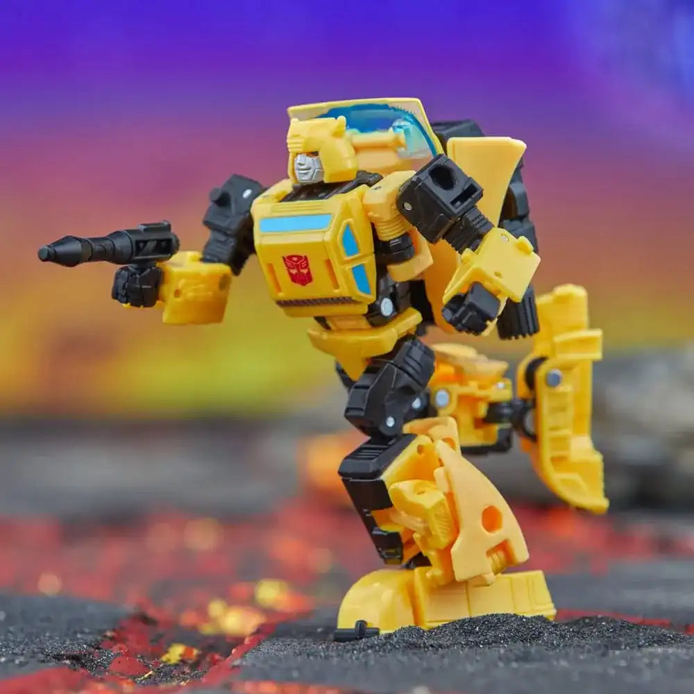 Transformers Generations Legacy United Deluxe Class Actionfigur Origin Bumblebee 14 cm - Smalltinytoystore