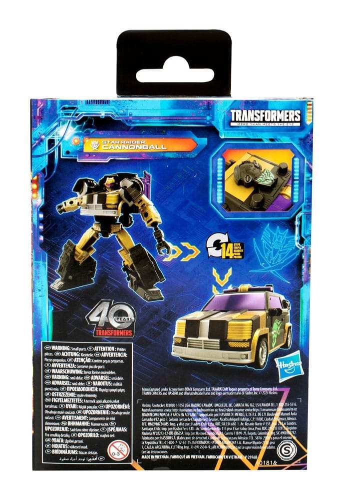 Transformers Generations Legacy United Deluxe Class Star Raider Cannonball 14 cm - Smalltinytoystore